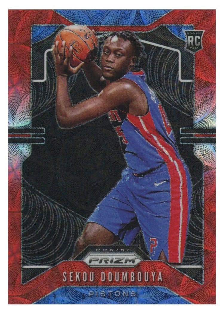 2019-20 Panini Prizm Base Set Sekou Doumbouya #261 card