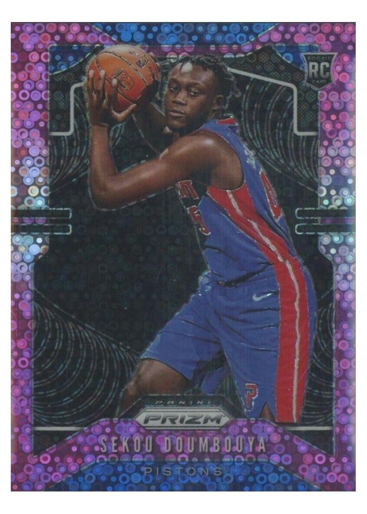 2019-20 Panini Prizm Base Set Sekou Doumbouya #261 card