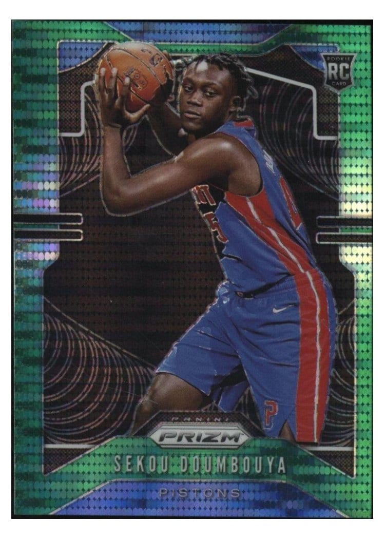 2019-20 Panini Prizm Base Set Sekou Doumbouya #261 card