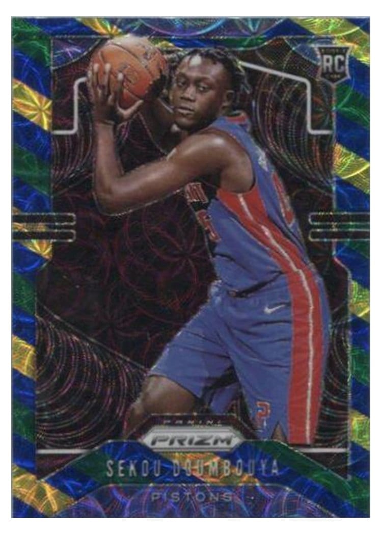 2019-20 Panini Prizm Base Set Sekou Doumbouya #261 card