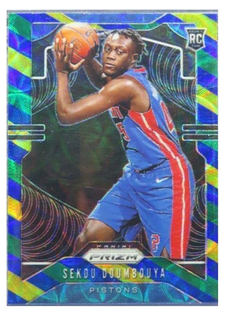 2019-20 Panini Prizm Base Set Sekou Doumbouya #261 card