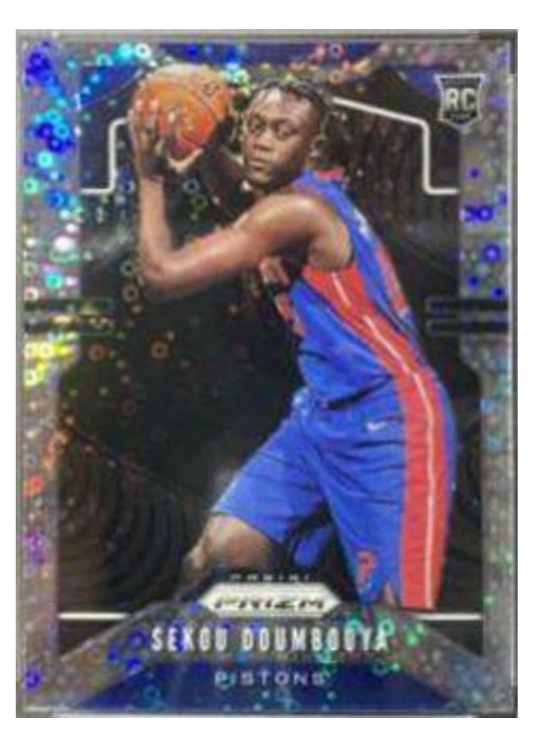 2019-20 Panini Prizm Base Set Sekou Doumbouya #261 card