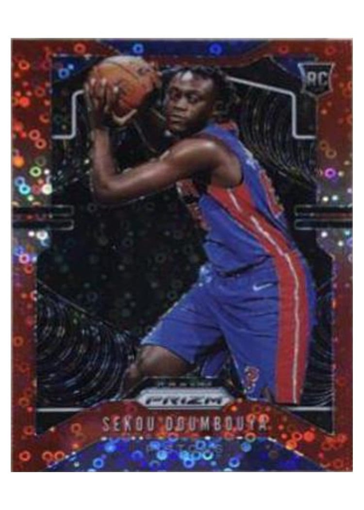 2019-20 Panini Prizm Base Set Sekou Doumbouya #261 card