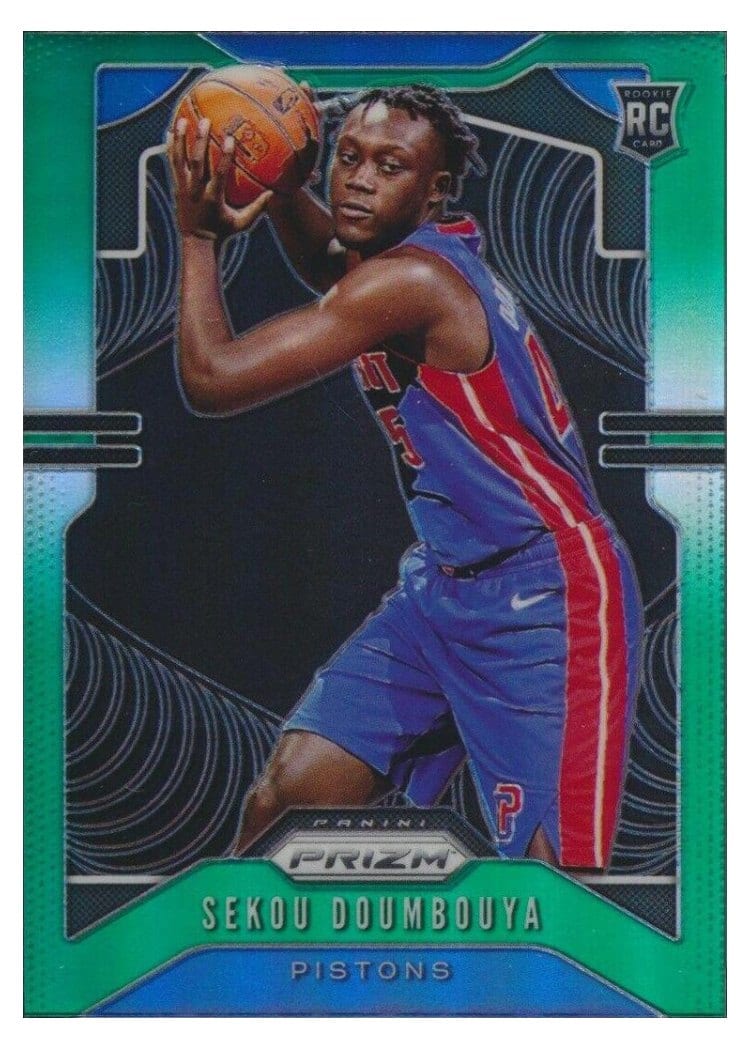 2019-20 Panini Prizm Base Set Sekou Doumbouya #261 card