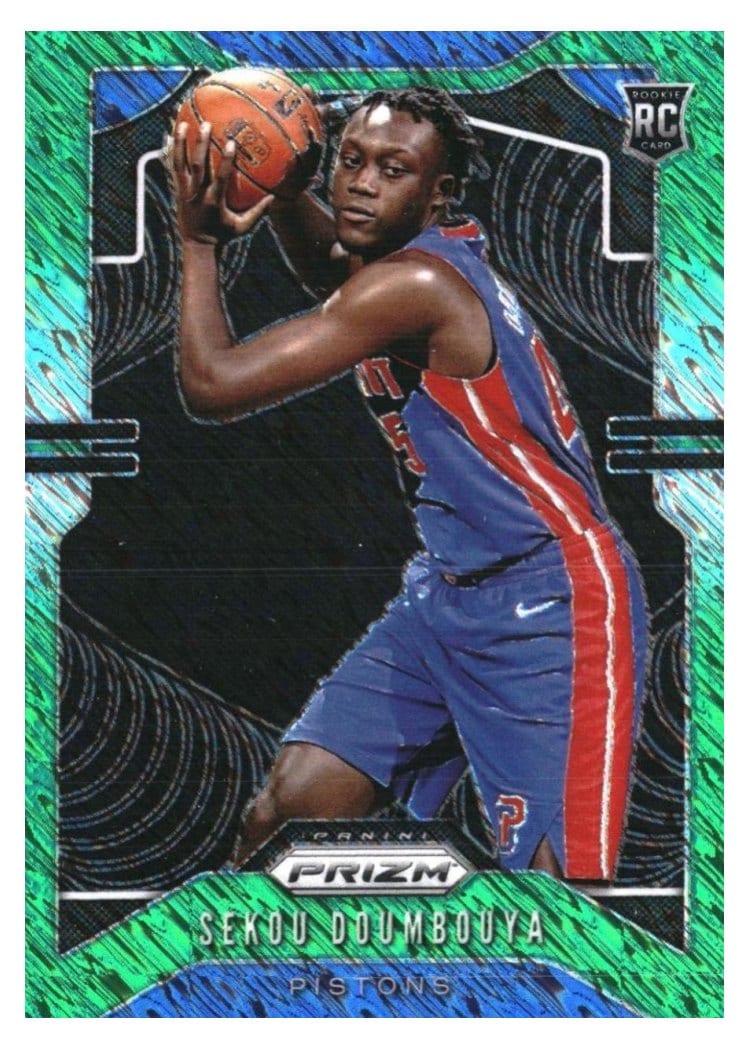 2019-20 Panini Prizm Base Set Sekou Doumbouya #261 card