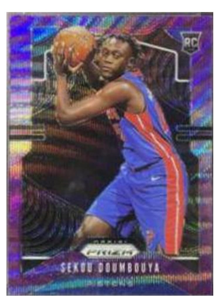2019-20 Panini Prizm Base Set Sekou Doumbouya #261 card