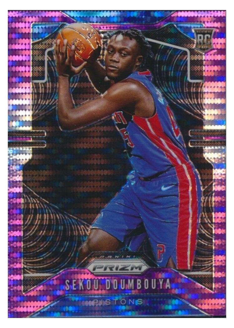 2019-20 Panini Prizm Base Set Sekou Doumbouya #261 card