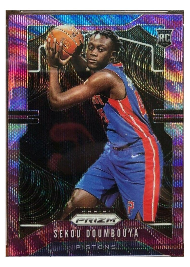 2019-20 Panini Prizm Base Set Sekou Doumbouya #261 card