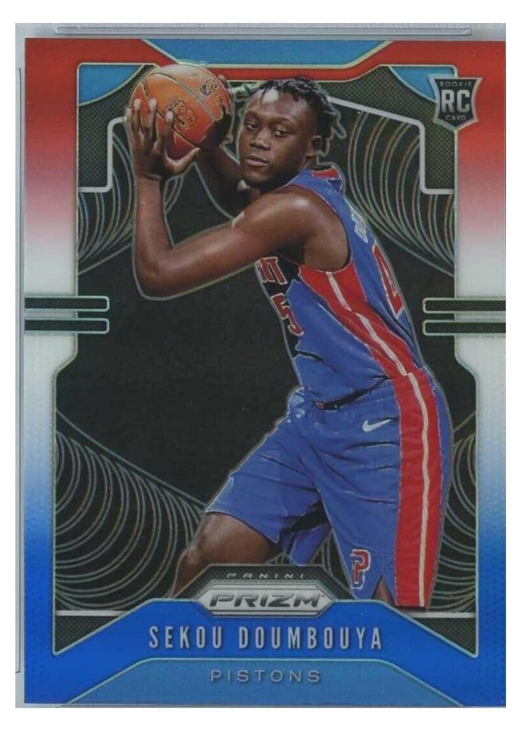 2019-20 Panini Prizm Base Set Sekou Doumbouya #261 card