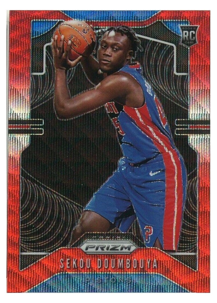 2019-20 Panini Prizm Base Set Sekou Doumbouya #261 card