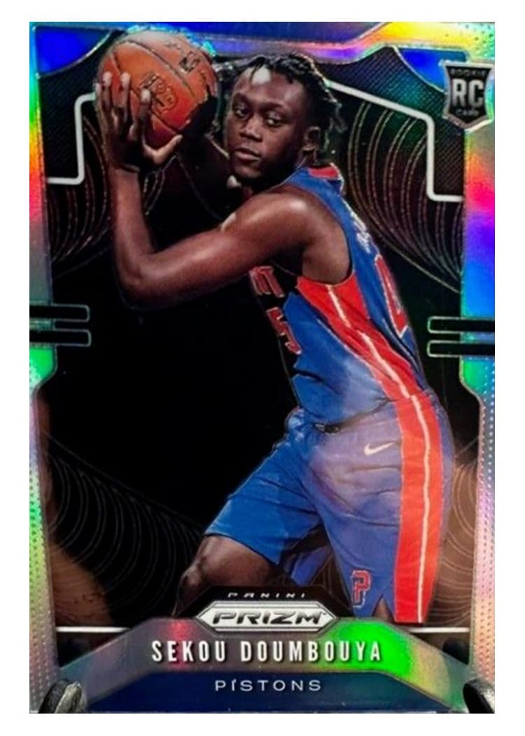 2019-20 Panini Prizm Base Set Sekou Doumbouya #261 card