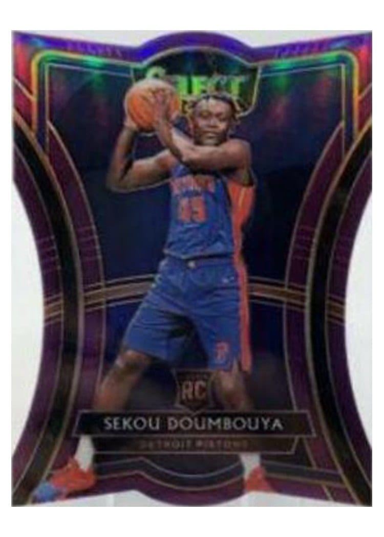 2019-20 Panini Select Base Set Sekou Doumbouya #109 card