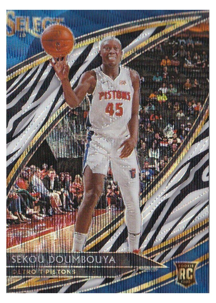2019-20 Panini Select Base Set Sekou Doumbouya #285 card