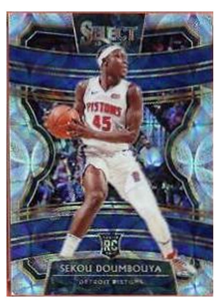2019-20 Panini Select Base Set Sekou Doumbouya Scope Prizm #71 card