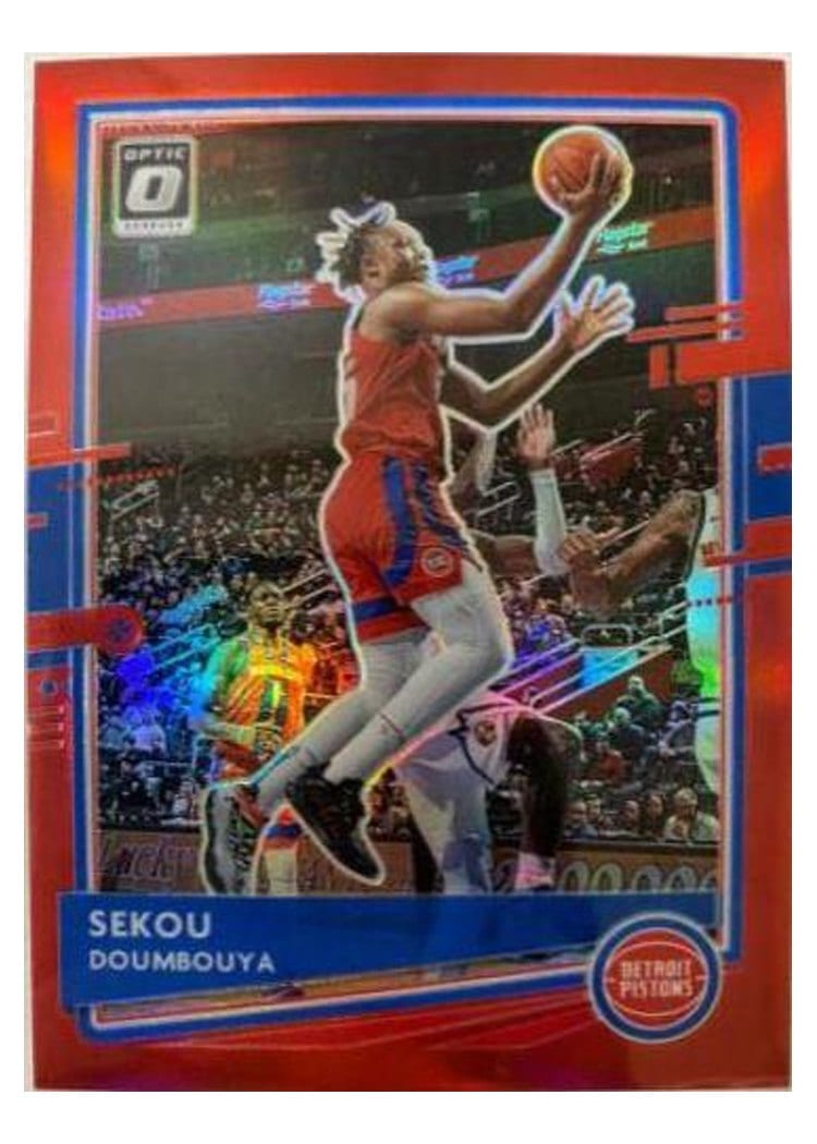 2020-21 Donruss Optic Base Set Sekou Doumbouya #19 card