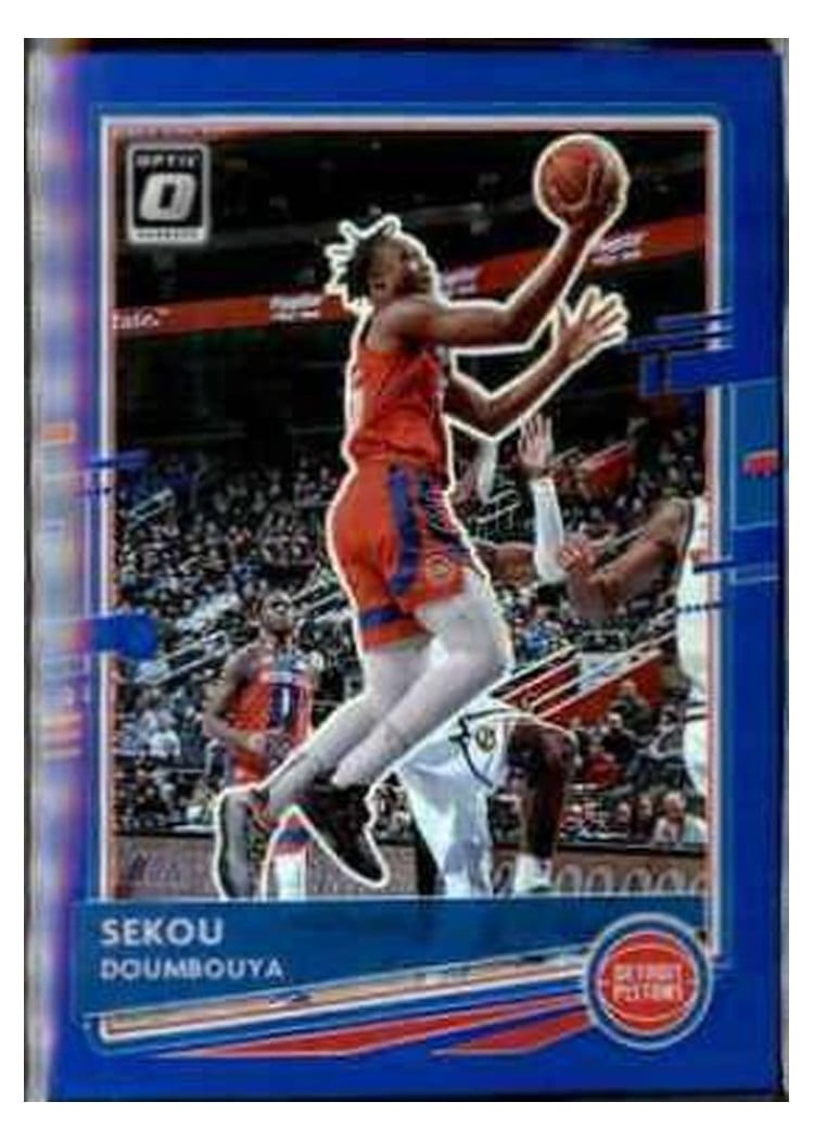 2020-21 Donruss Optic Base Set Sekou Doumbouya #19 card