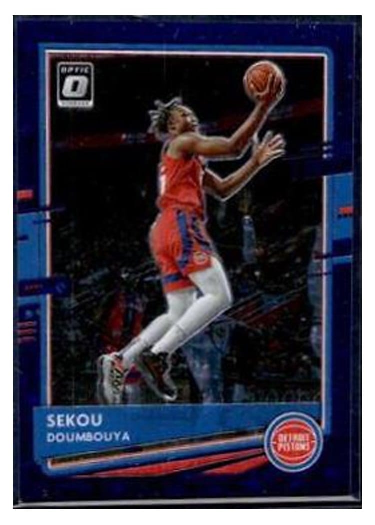 2020-21 Donruss Optic Base Set Sekou Doumbouya #19 card