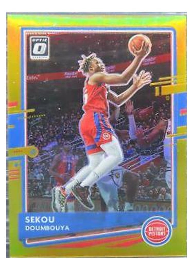 2020-21 Donruss Optic Base Set Sekou Doumbouya #19 card