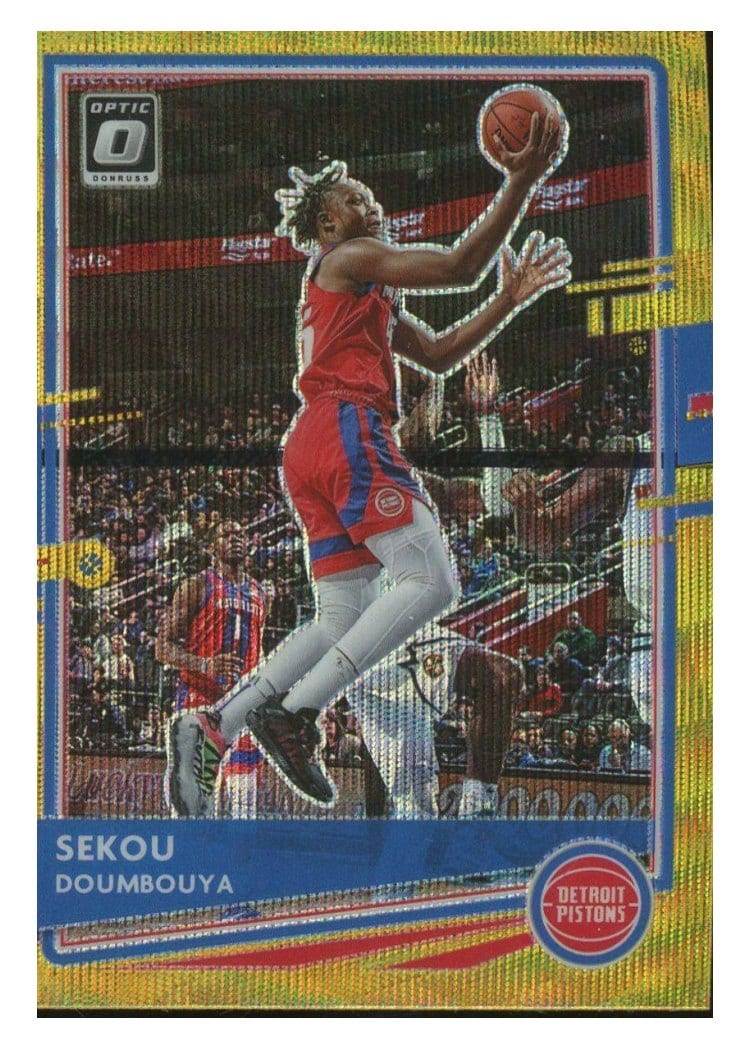 2020-21 Donruss Optic Base Set Sekou Doumbouya #19 card