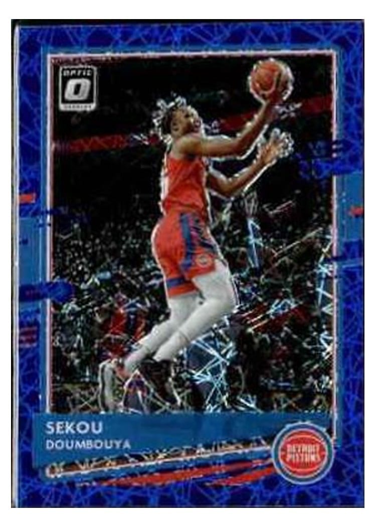 2020-21 Donruss Optic Base Set Sekou Doumbouya #19 card