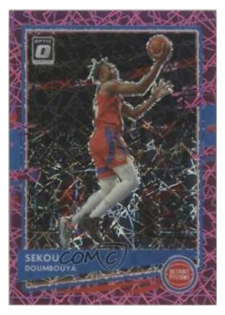 2020-21 Donruss Optic Base Set Sekou Doumbouya #19 card