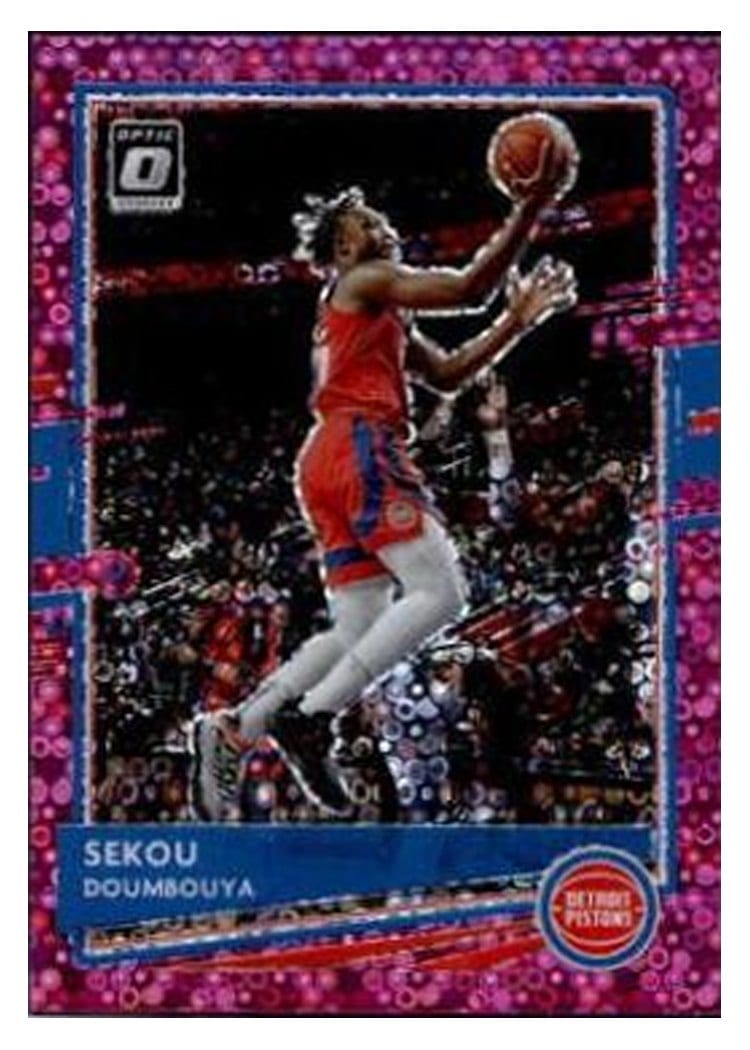 2020-21 Donruss Optic Base Set Sekou Doumbouya #19 card