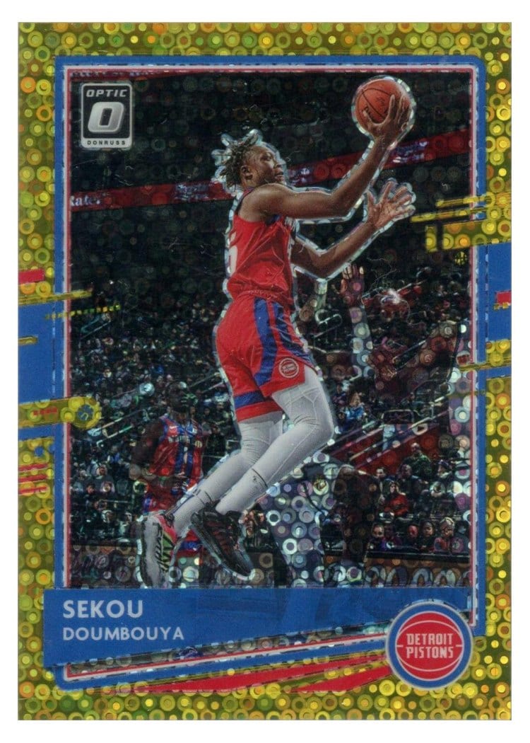 2020-21 Donruss Optic Base Set Sekou Doumbouya #19 card