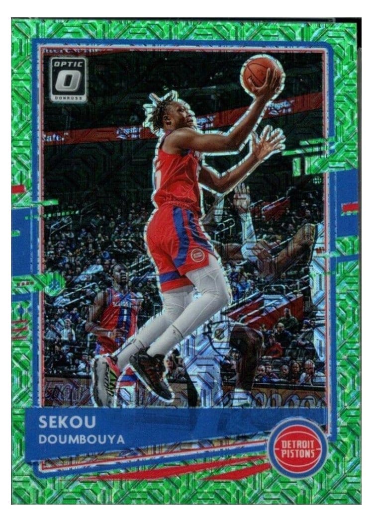 2020-21 Donruss Optic Base Set Sekou Doumbouya #19 card