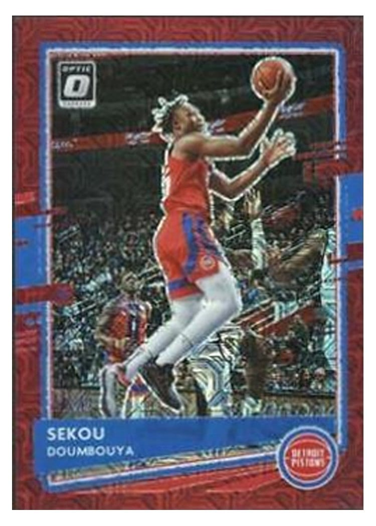 2020-21 Donruss Optic Base Set Sekou Doumbouya #19 card