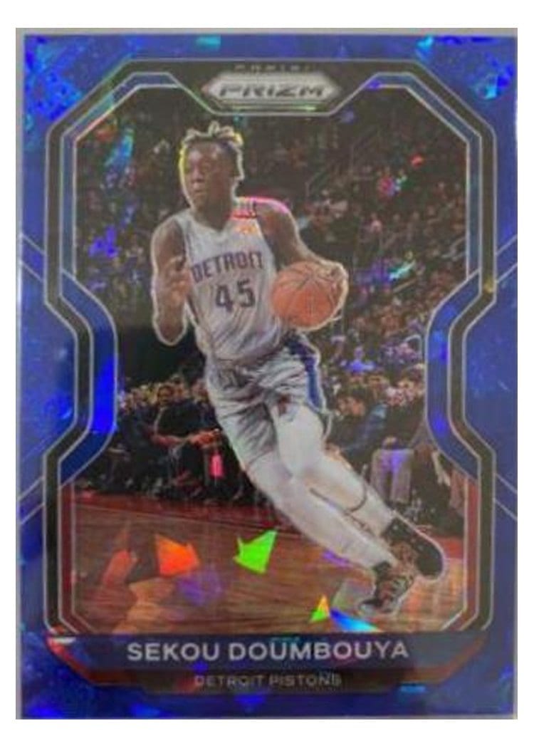 2020-21 Panini Prizm Base Set Sekou Doumbouya #58 card