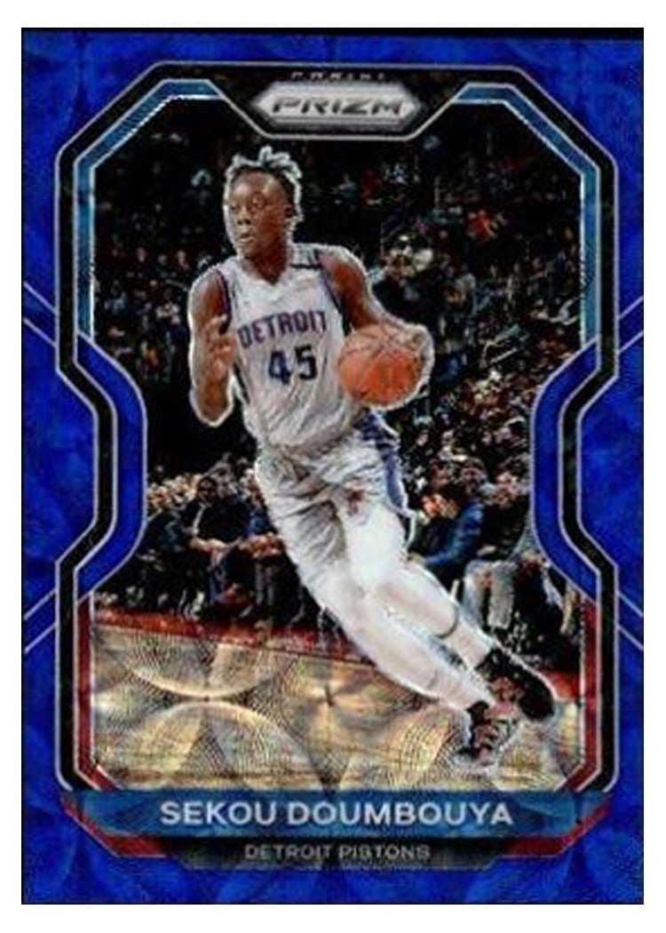 2020-21 Panini Prizm Base Set Sekou Doumbouya #58 card