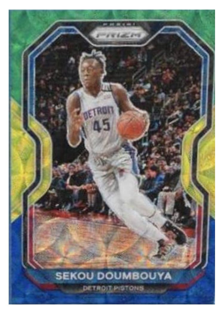 2020-21 Panini Prizm Base Set Sekou Doumbouya #58 card