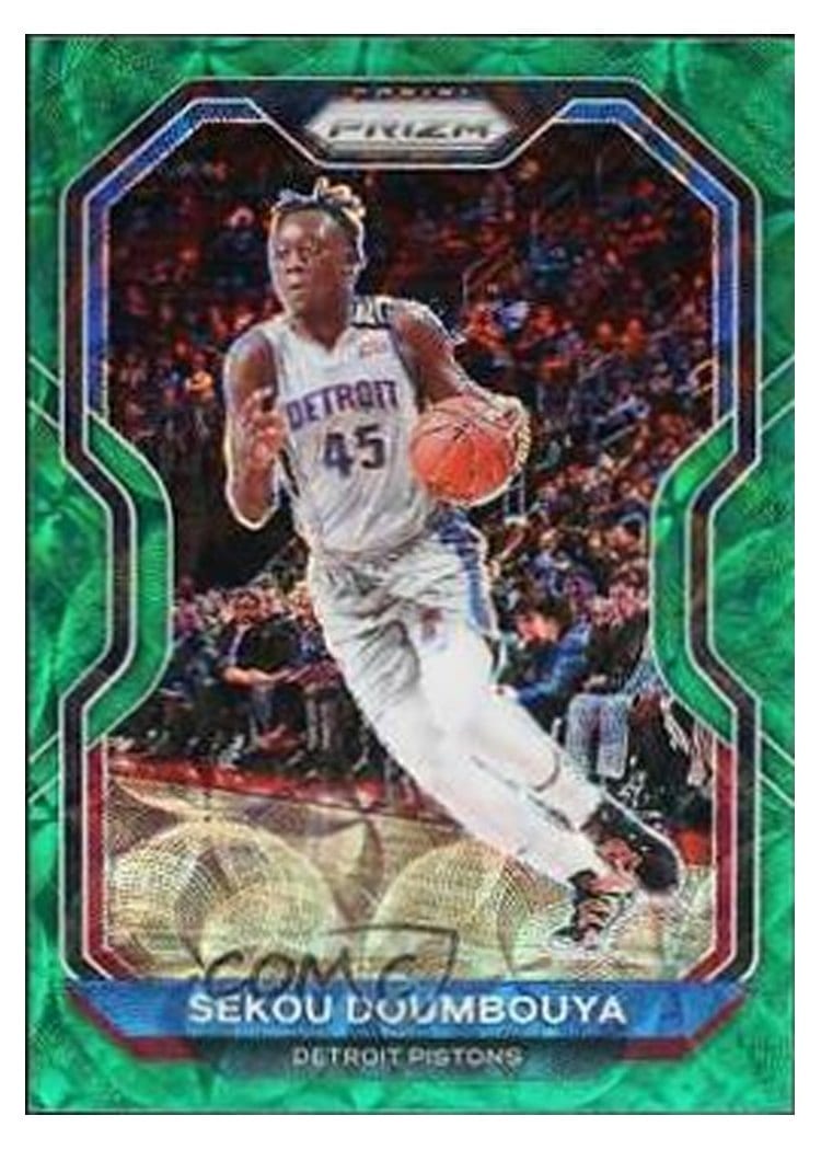 2020-21 Panini Prizm Base Set Sekou Doumbouya #58 card