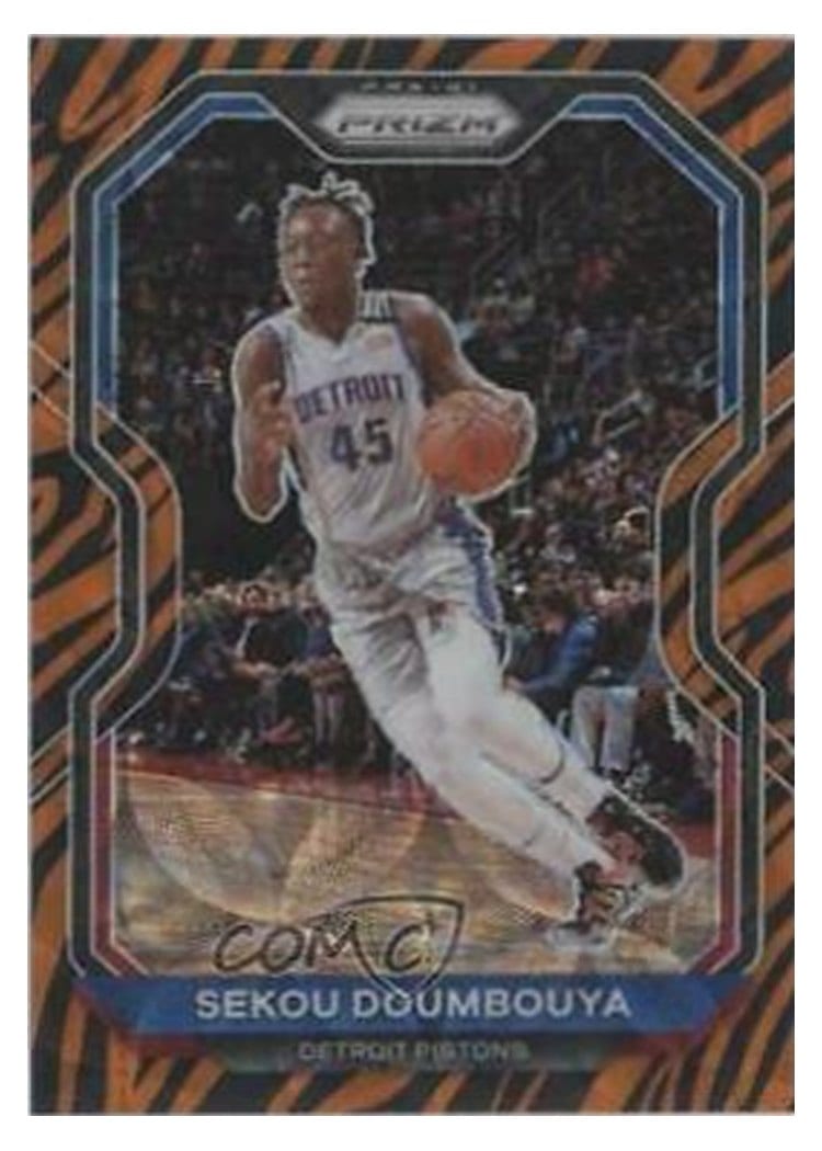 2020-21 Panini Prizm Base Set Sekou Doumbouya #58 card