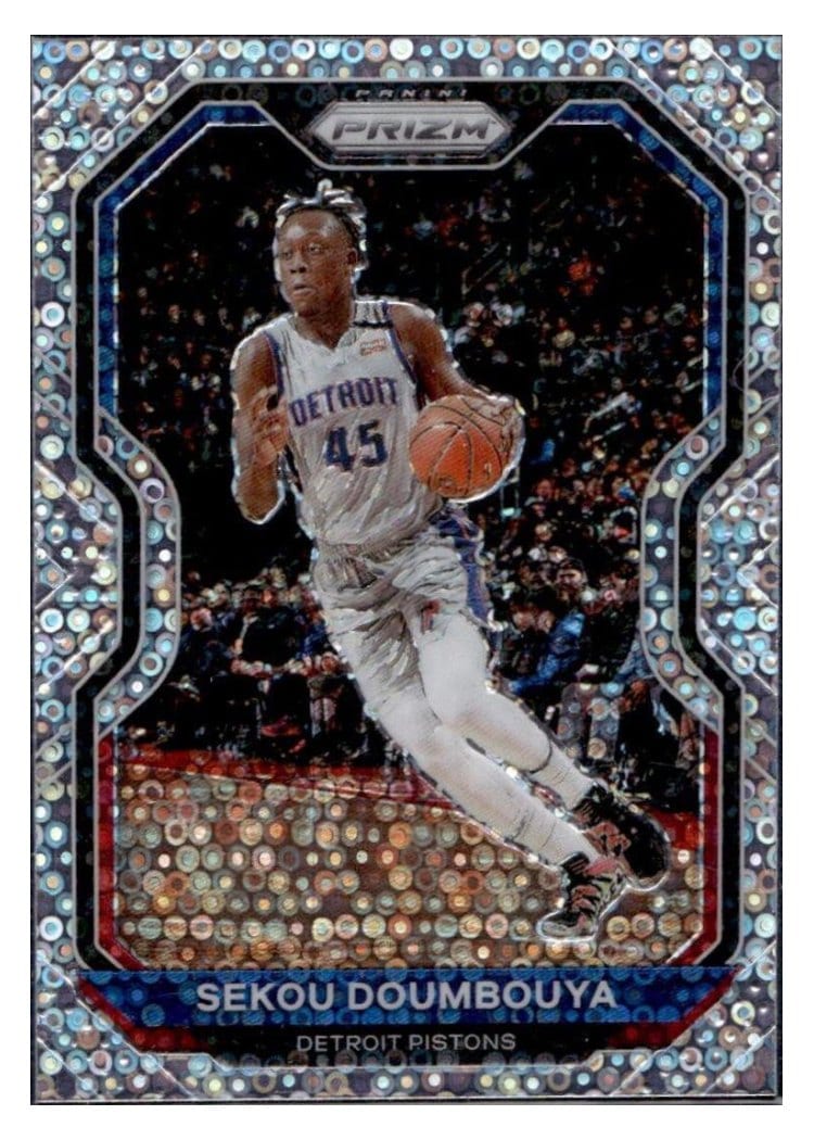 2020-21 Panini Prizm Base Set Sekou Doumbouya #58 card