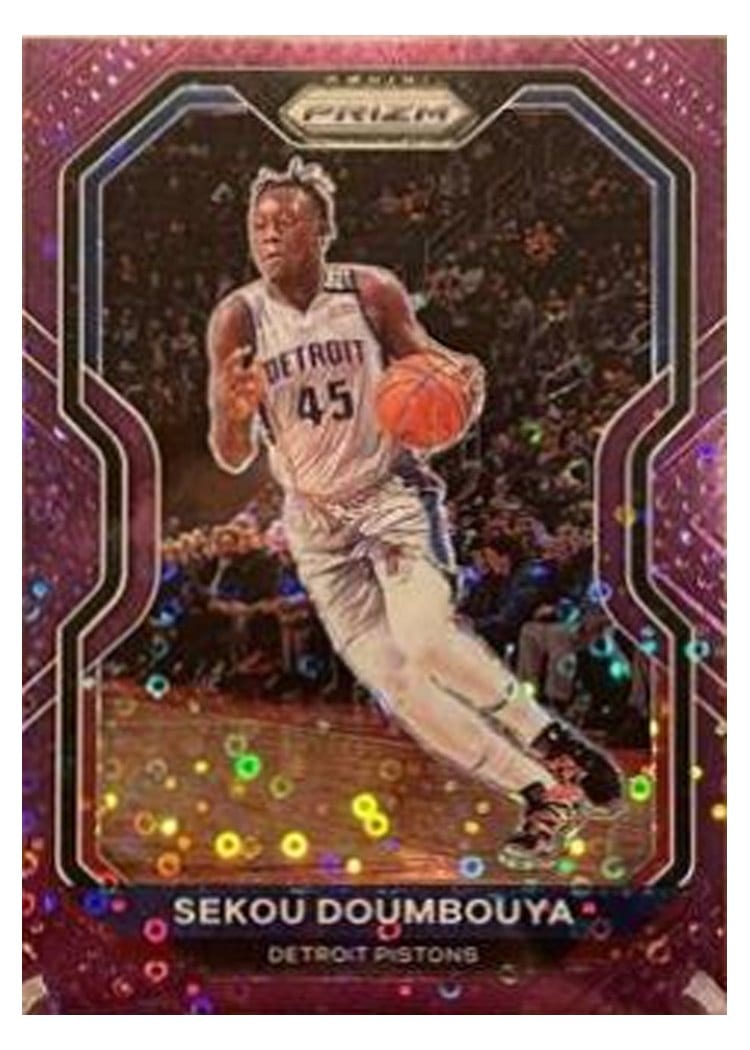 2020-21 Panini Prizm Base Set Sekou Doumbouya #58 card