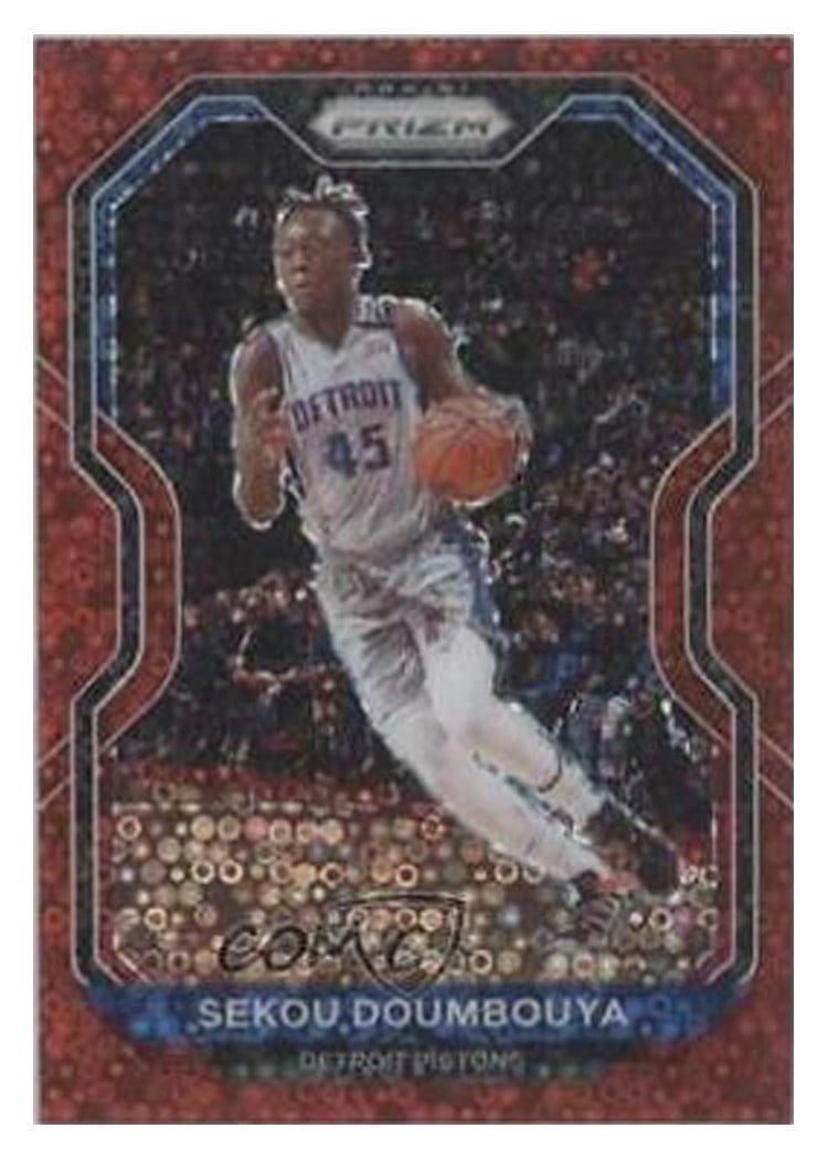 2020-21 Panini Prizm Base Set Sekou Doumbouya #58 card