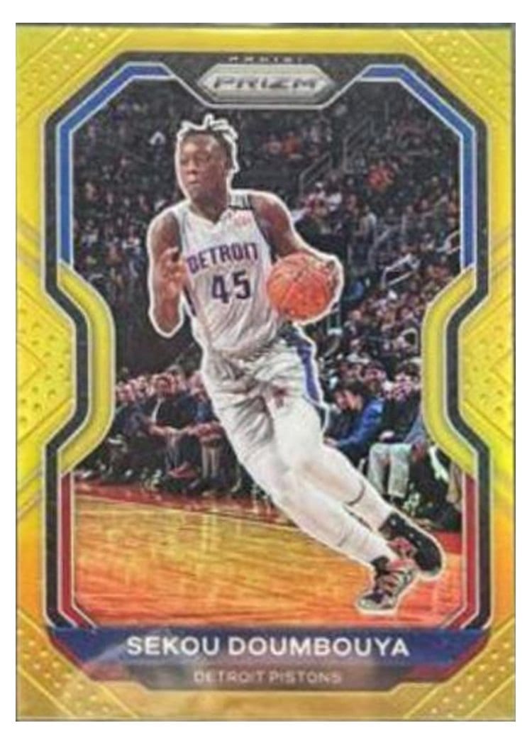 2020-21 Panini Prizm Base Set Sekou Doumbouya #58 card