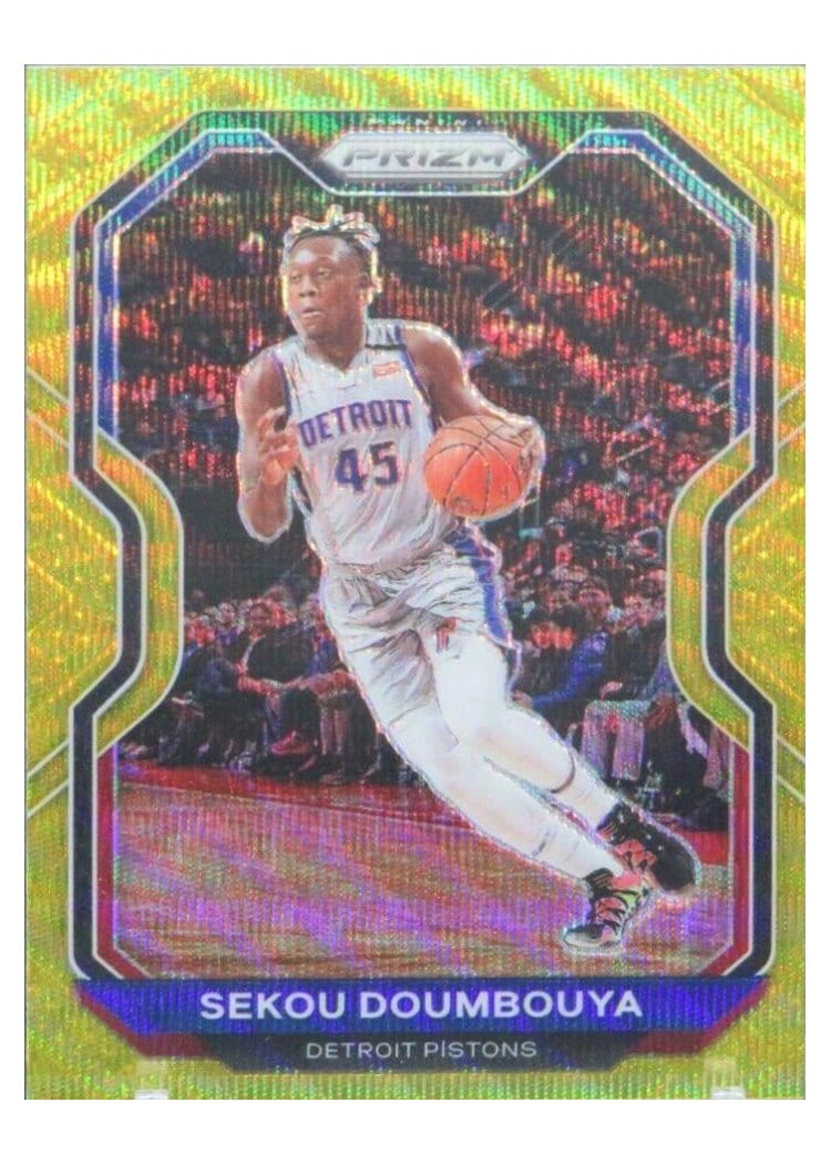 2020-21 Panini Prizm Base Set Sekou Doumbouya #58 card