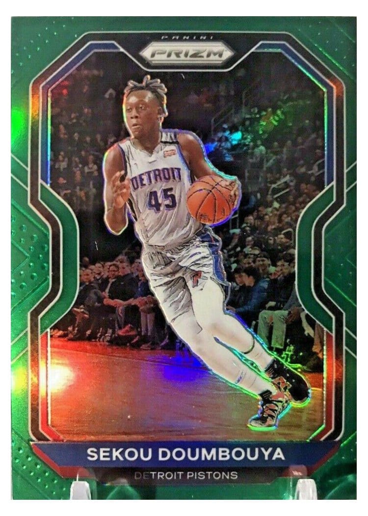 2020-21 Panini Prizm Base Set Sekou Doumbouya #58 card