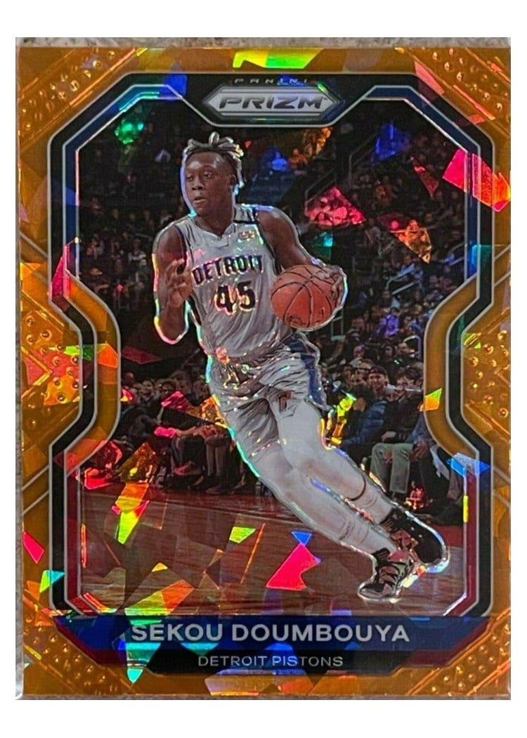 2020-21 Panini Prizm Base Set Sekou Doumbouya #58 card