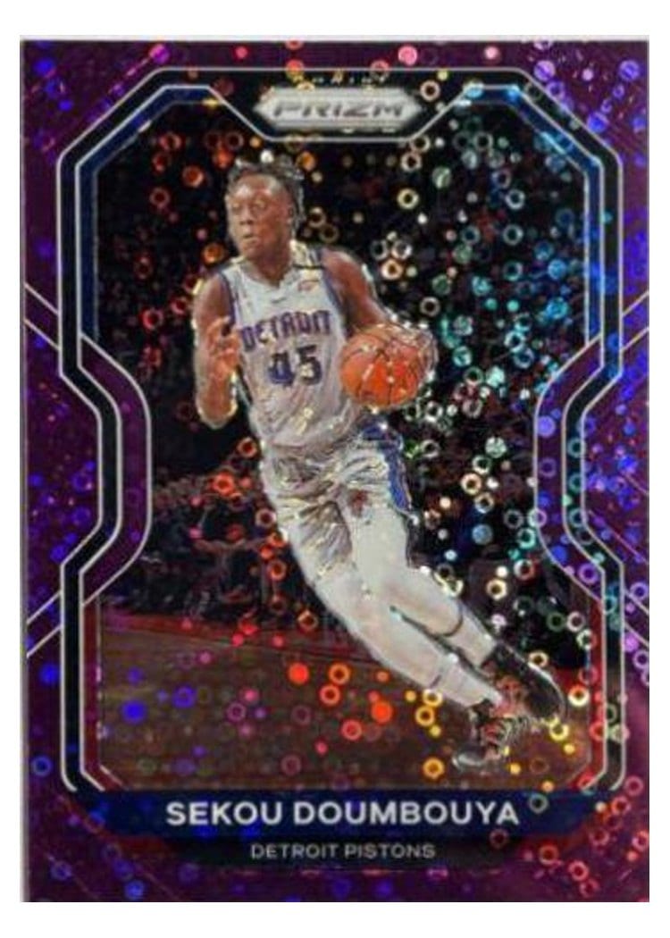 2020-21 Panini Prizm Base Set Sekou Doumbouya #58 card