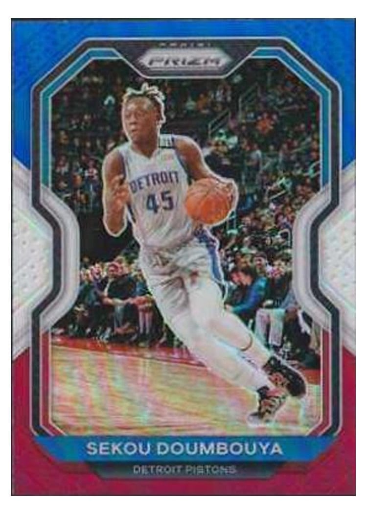 2020-21 Panini Prizm Base Set Sekou Doumbouya #58 card