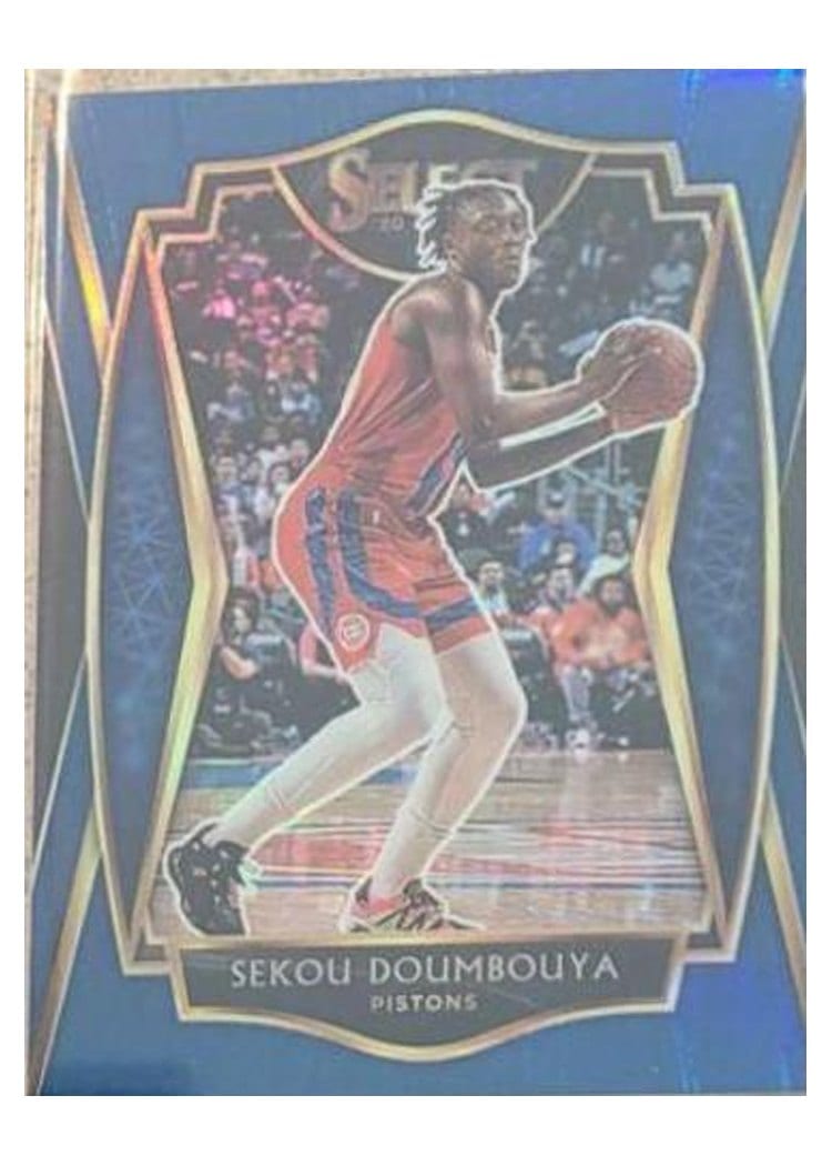 2020-21 Panini Select Base Set Sekou Doumbouya #107 card