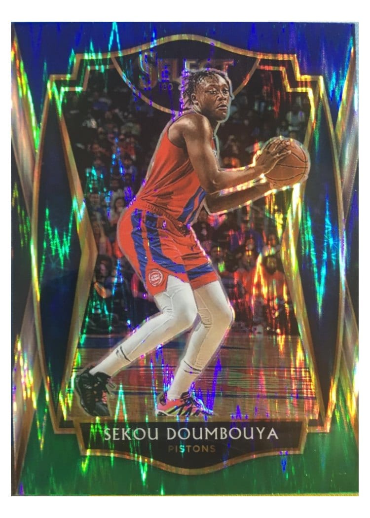 2020-21 Panini Select Base Set Sekou Doumbouya #107 card