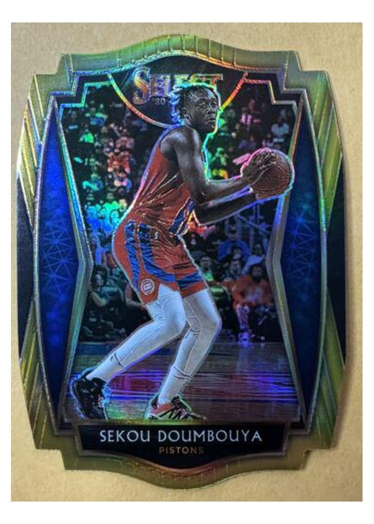 2020-21 Panini Select Base Set Sekou Doumbouya #107 card