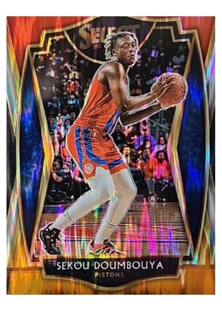 2020-21 Panini Select Base Set Sekou Doumbouya #107 card