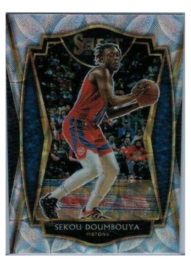 2020-21 Panini Select Base Set Sekou Doumbouya #107 card