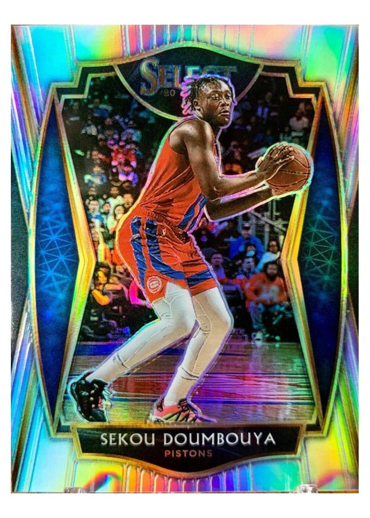 2020-21 Panini Select Base Set Sekou Doumbouya #107 card