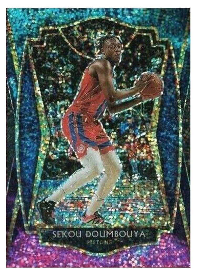 2020-21 Panini Select Base Set Sekou Doumbouya #107 card
